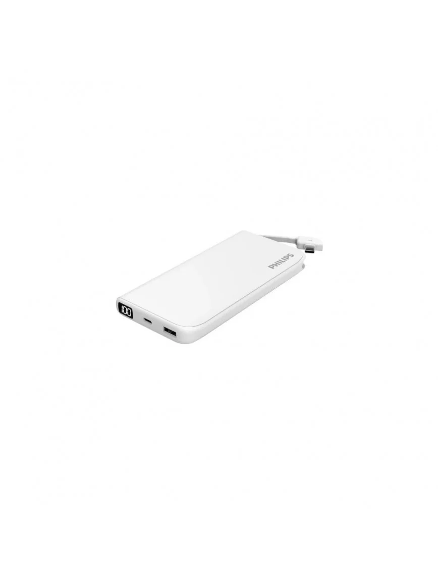 Philips 10000 mAh 22.5W USB ve Type-C PD Üç Çıkışlı Led Göstergeli Powerbank
